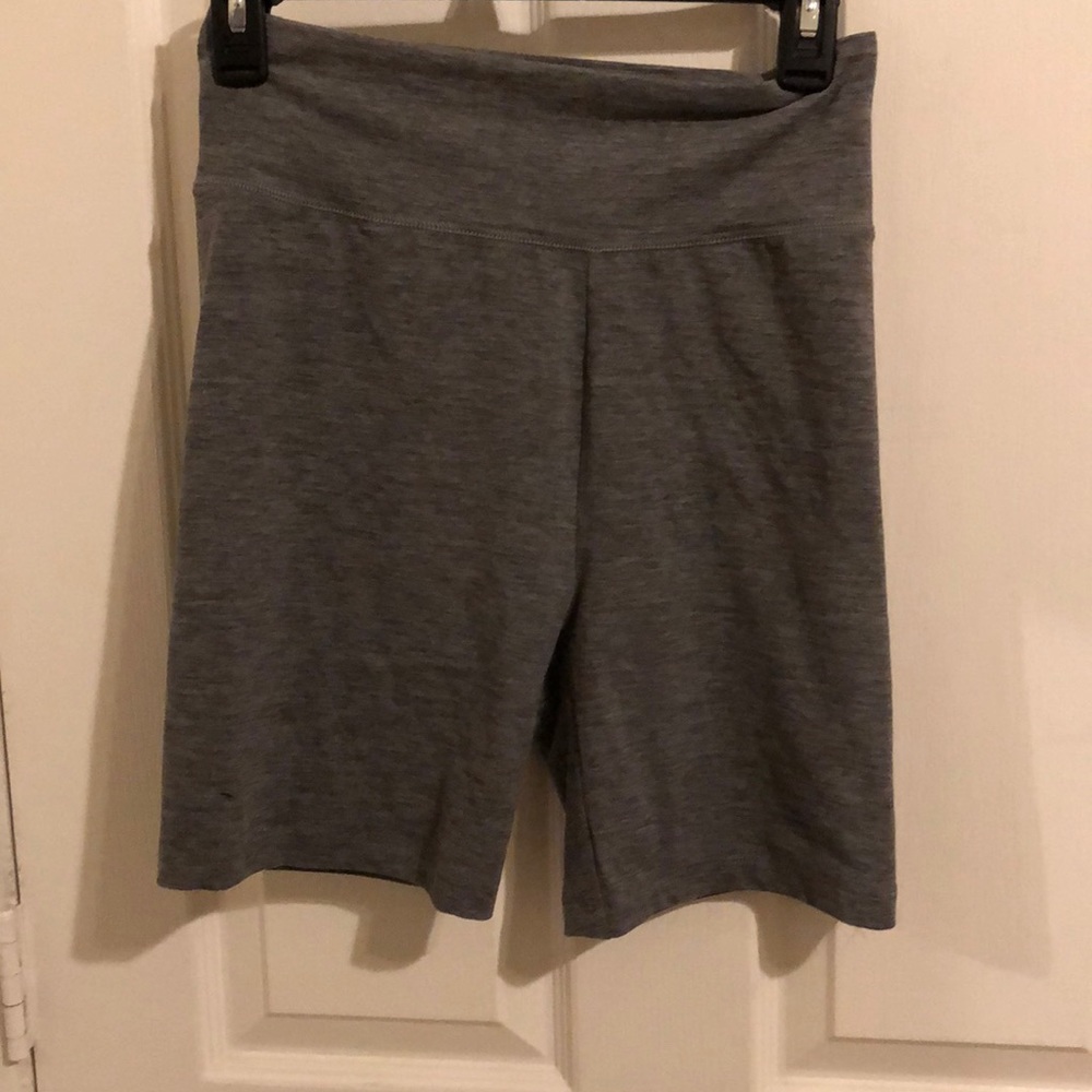 Heather Gray American Eagle Bike Shorts 9”